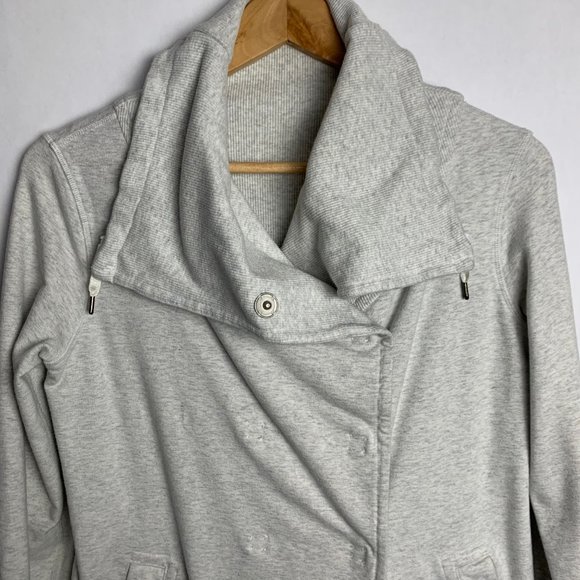 Lululemon Gratitude Wrap Heathered White 8 or 10 - Picture 2 of 5